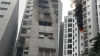 하노이, 아파트 6층에서 발생한 화재로 주민들 황급하게 대피