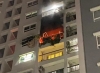 호치민시: 아파트 10층에서 화재 발생으로 2명 추락사